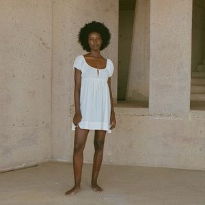 DOEN Sarria Dress: Salt